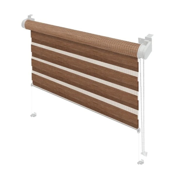 Pruun ruloo 97x150 cm Zebra Natur - Gardinia-image-1