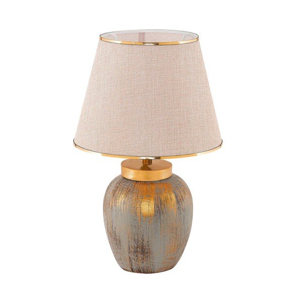Kreem-kuldne lauavalgusti (kõrgus 47 cm) - Opviq lights