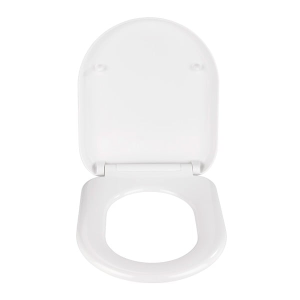 Valge lihtsasti sulguv WC-iste , 44 x 37 cm Santana - Wenko-image-2