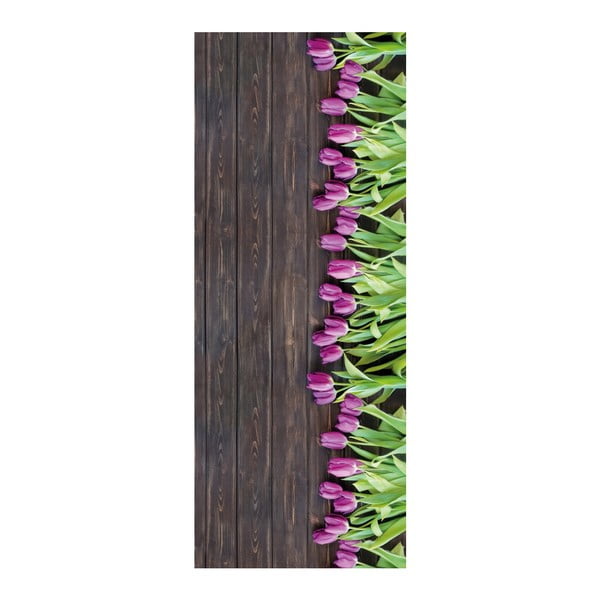 Vysoce odolný koberec Webtappeti Tulips, 58 x 80 cm