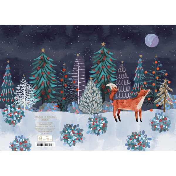 Tervituskaartide komplekt 5 tk jõulumotiiviga Lodestar  – Roger la Borde-image-1