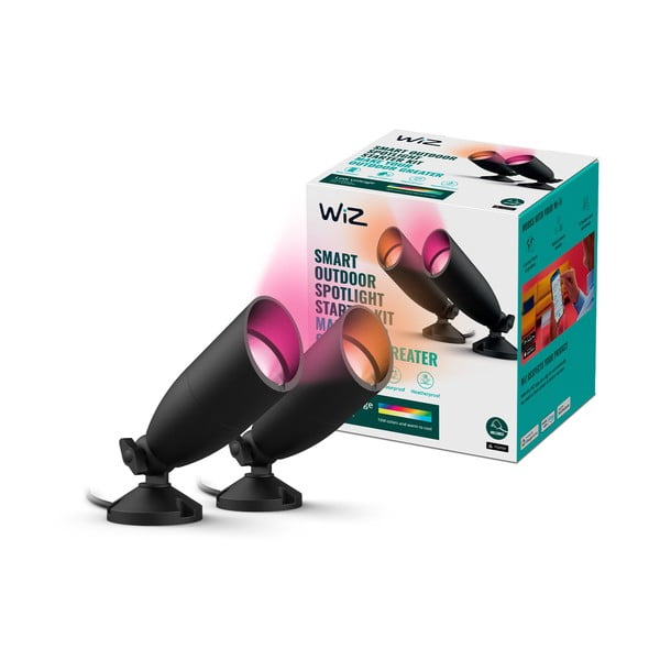 LED nutikas õuevalgusti 5 W Ground Spot Starter Kit - WiZ