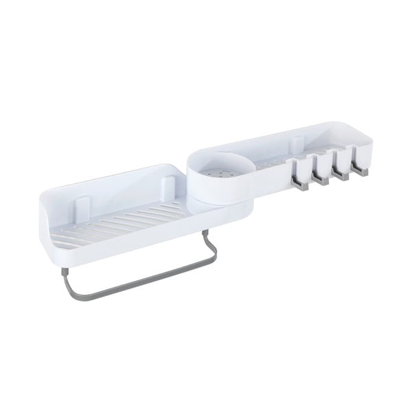 Valge nurgas isekandev vannitoa riiul - Maximex-image-2