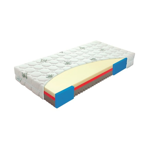 Keskmise kõvadusega poroloonmadrats 120x200 cm Comfort Senior - Materasso-image-1