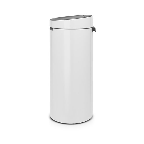 Valge terasest prügikast 30 l Touch Bin - Brabantia