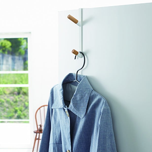 Valge metallist uksele riputatav nagi 1,5 cm Tower - YAMAZAKI-image-3