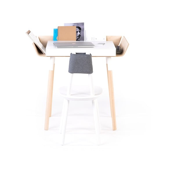 Valge kirjutuslaud 1 sahtliga Kirjutuslaud My Writing - EMKO-image-3