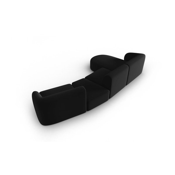 Must sametist nurgadiivan (vasak nurk) Paolo - Milo Casa-image-3