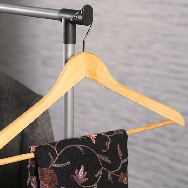 Must metallist riidestange 85x94x48 cm - Addis-image-2