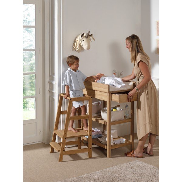 Tammepuidust mähkimislaud Forrest - Vipack-image-3