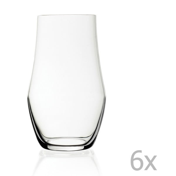 Sada 6 sklenic RCR Cristalleria Italiana Bolzano, 496 ml