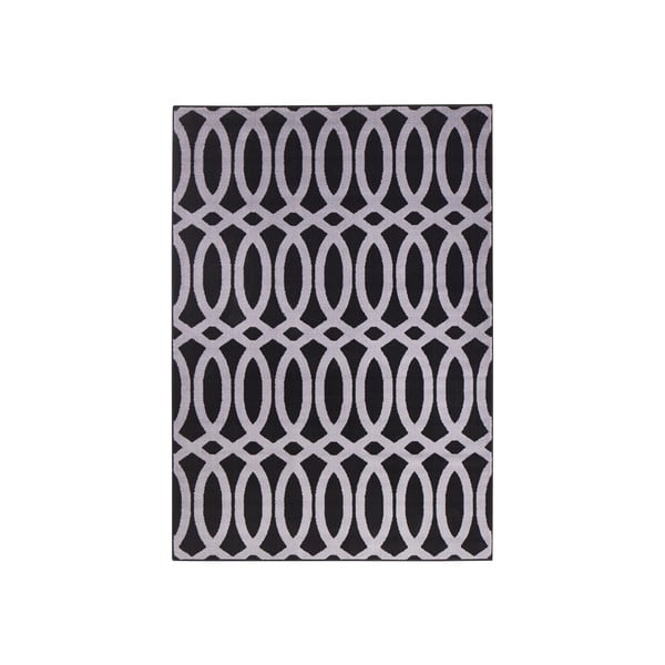 Černý koberec Schweda, 200x290 cm