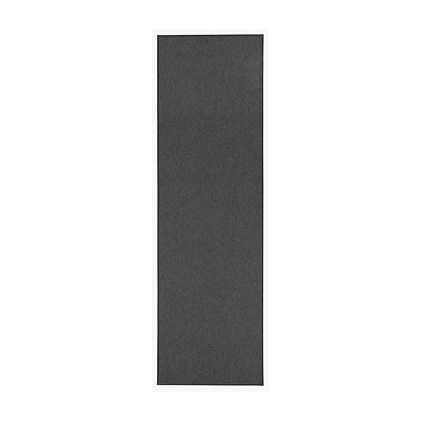 Antracitově šedý koberec BT Carpet Casual, 80 x 150 cm