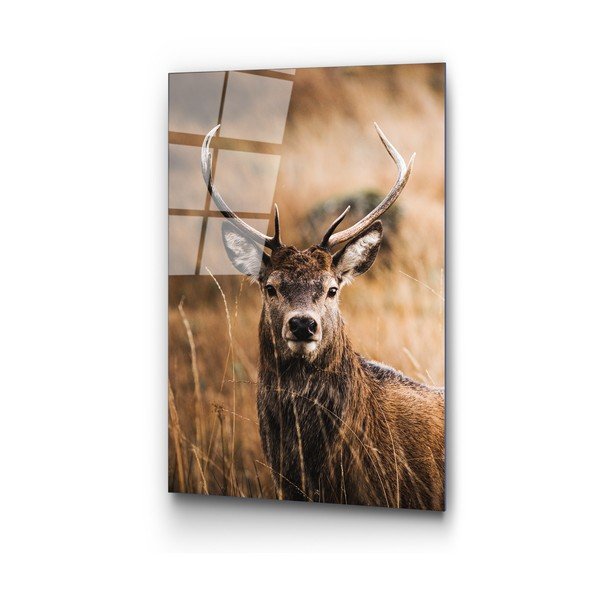 Klaasist maal 70x100 cm Deer - Wallity-image-2