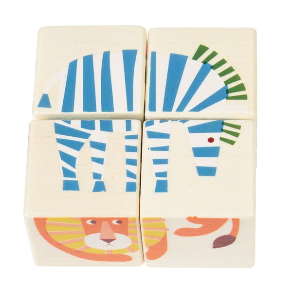 Puidust klotsid Wild Wonders - Rex London-image-3