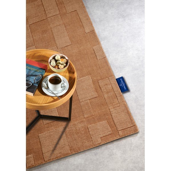Pruun käsitsi kootud villane vaip 120x170 cm Wilhelmine - Villeroy&Boch-image-2