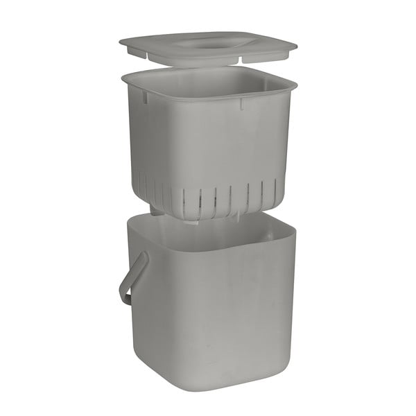 Helehall komposteeritav jäätmekonteiner 3 l Conny - Wenko-image-3