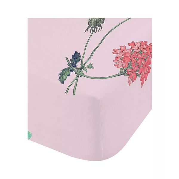 Laste üheinimesevoodi kummiga lina 90x190 cm Butterfly Garden - RHS