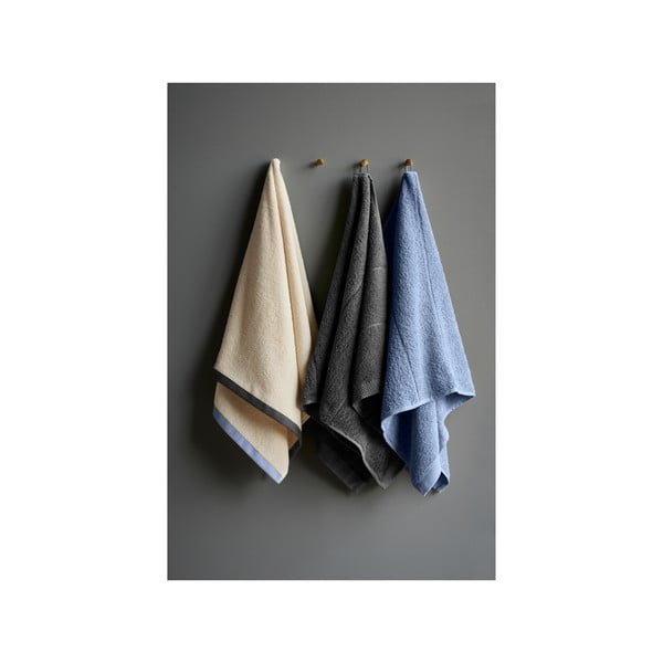 Tumehall puuvillane froteerätik 50x100 cm Line - Södahl-image-1