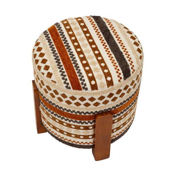 Pruun/beež tool Ethnic - Mauro Ferretti-image-2