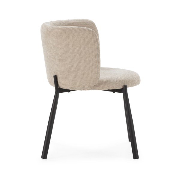 Beežid polsterdatud söögitoolid, 2 tk komplektis Ginny - MOME-image-2