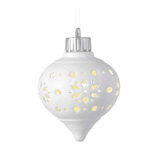 Světelná LED vánoční ozdoba Parlane Droplet Snowflake