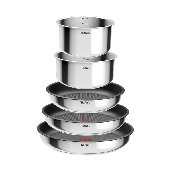 Alumiiniumist keedunõude komplekt 6 tk INGENIO Cook Eat L881S604 - Tefal-image-2