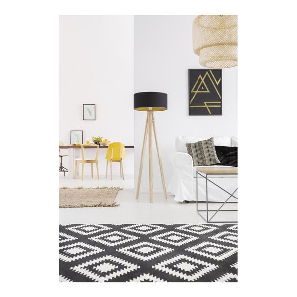 Černá stojací lampa Ragaba-image-1