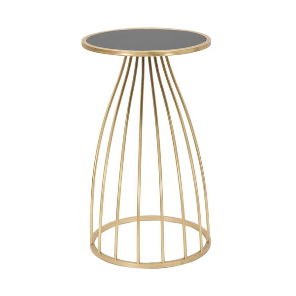 Ümmargune klaaspinnaga küljelaud ø 35 cm Flush – Mauro Ferretti-image-3