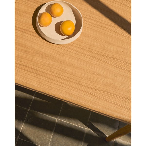 Pikendatav söögilaud tammespoonist pealispinnaga 90x200 cm Lenon - Kave Home-image-3