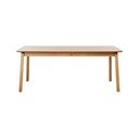 Pikendatav tammedekooriga söögilaud 95x190 cm Bari - Unique Furniture