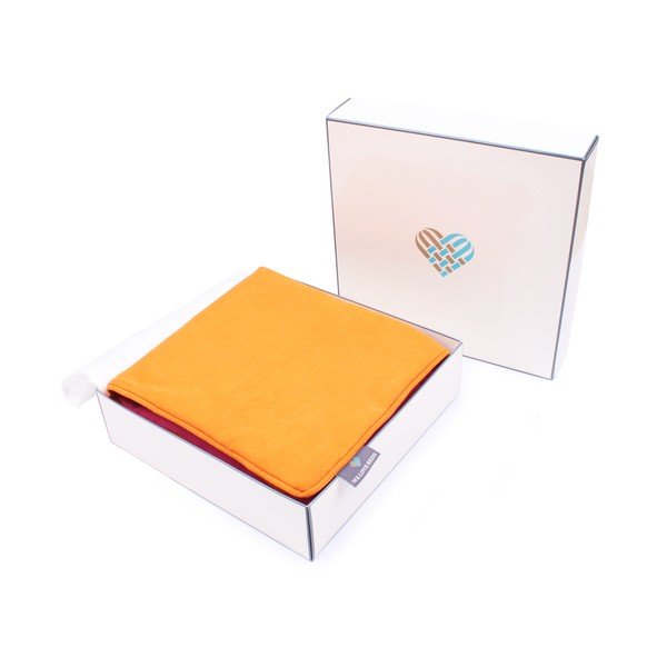 Padjaümbris , 45 x 45 cm Orange & Rasberry - WeLoveBeds-image-1