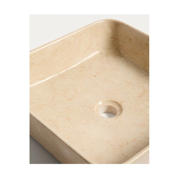 Beež kivist kraanikauss 40x40 cm Darnen - Kave Home-image-4