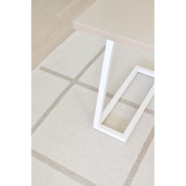 Kreem sise/välisvaip 70x100 cm Ada Fossil – Pappelina-image-4