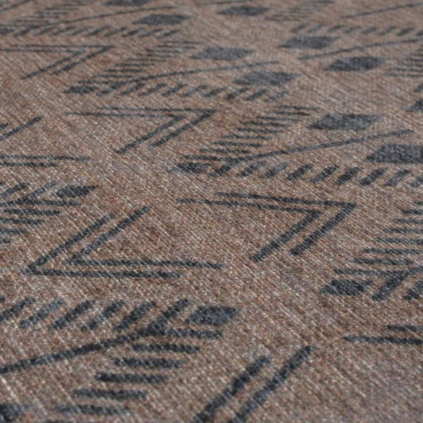 Pruun pestav vaip 170x240 cm MATCH NIKO JUTE LOOK - Flair Rugs-image-3