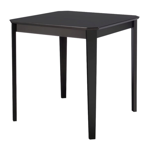 Černý jídelní stůl 13Casa Kaos, 75 x 75 cm