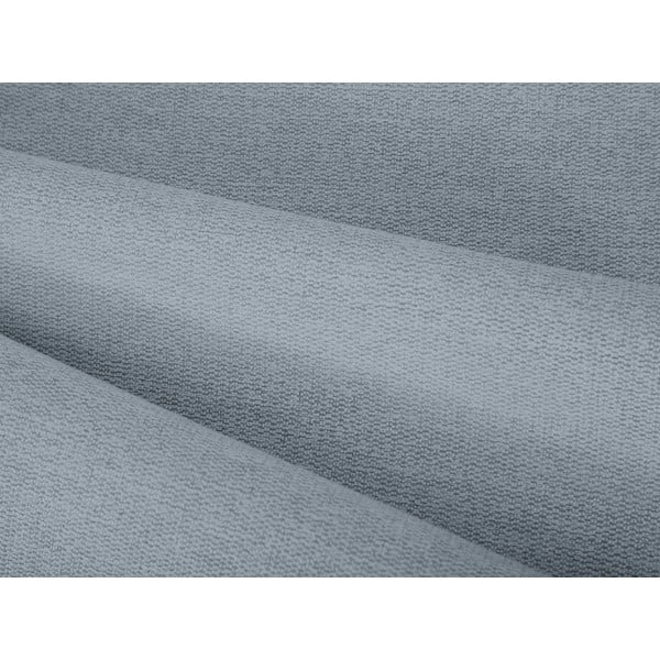 Helesinine polsterdatud kaheinimese voodi koos voodipõhjaga ja panipaigaga 200x200cm Casey - Mazzini Beds-image-1