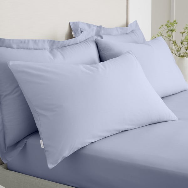 Perkal-puuvillased padjapüürid 2tk komplektis 50x75 cm Cotton Percale - Bianca-image-2