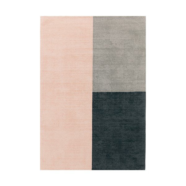 Roosa ja hall vaip , 200 x 300 cm Blox - Asiatic Carpets