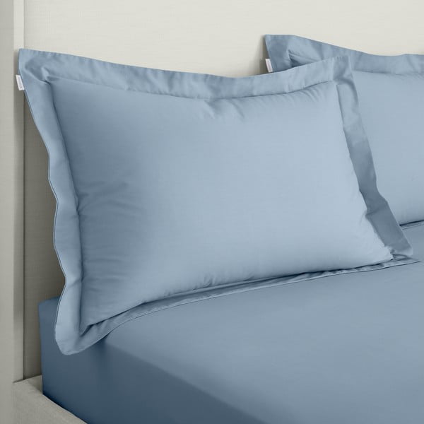 Perkal-puuvillased padjapüürid 2tk komplektis 50x75 cm Cotton Percale - Bianca-image-2