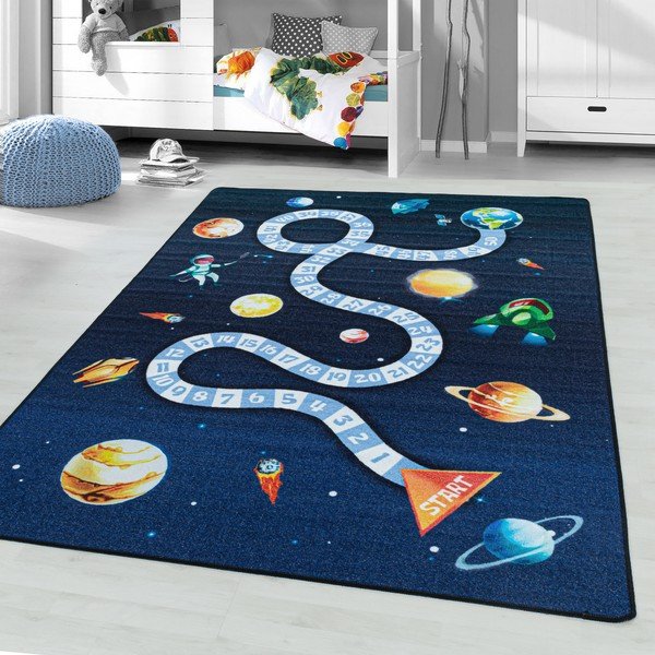 Tumesinine laste vaip 120x170 cm Play Space - Ayyildiz Carpets-image-1