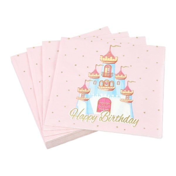 Salvrätikud komplektis 20 tk 33x33 cm Princess Horse - Homéa