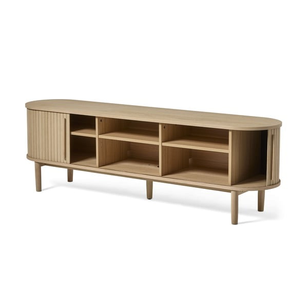 Tammespoonist TV-alus 180x56x40 cm Meta - Unique Furniture-image-1
