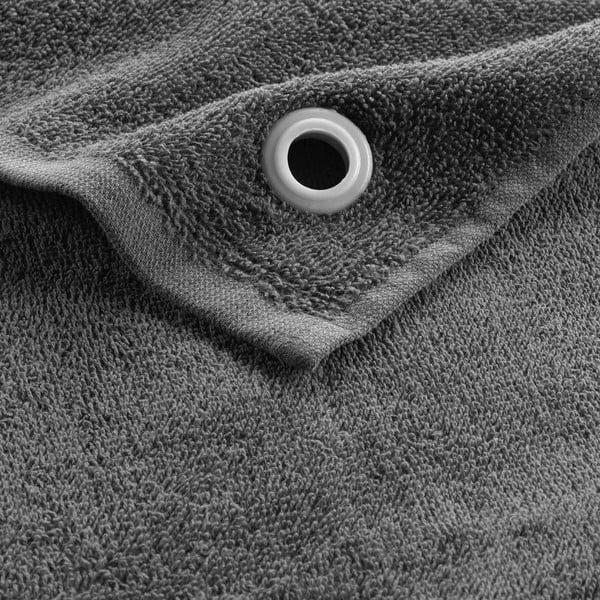 Tumehall frotee-puuvillane rätik 50x50 cm Cuistot - douceur d'intérieur-image-2