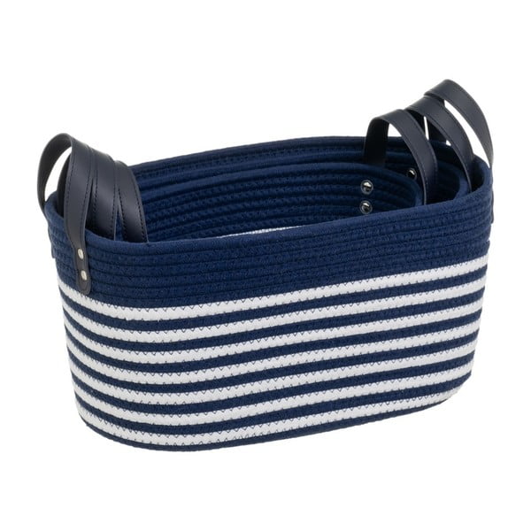 Riidest korvid 3tk komplektis 38x22x20 cm - Casa Selección-image-4