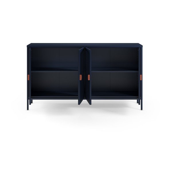 Tumesinine metallkapp 160x90x40 cm Sayla - Marckeric-image-2