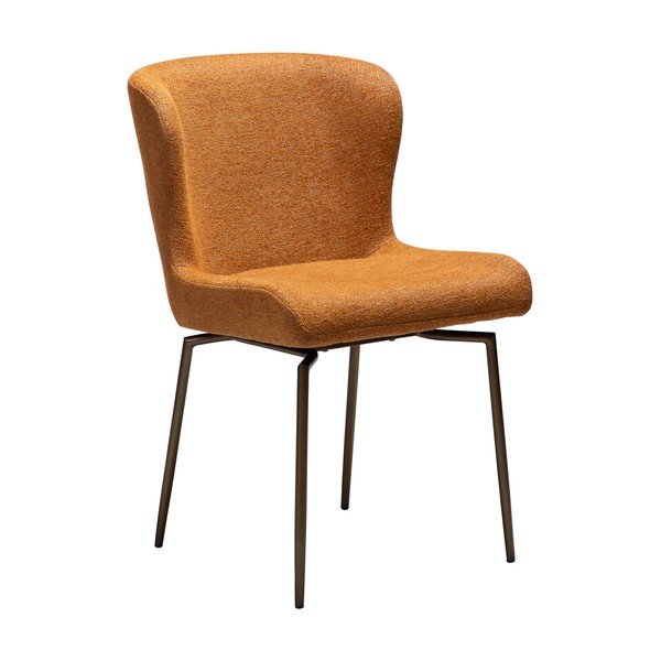 Pruun polsterdatud söögitool Glam – DAN-FORM Denmark