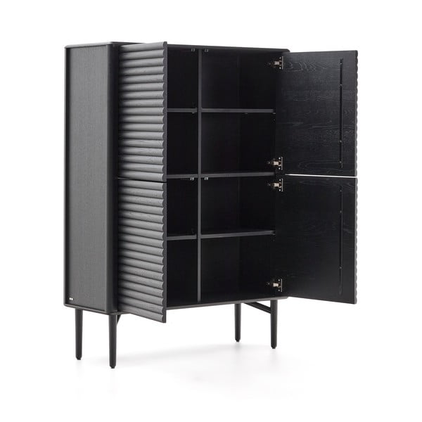 Must tammespoonist kapp 104,5x144x40 cm Lenon - Kave Home-image-3