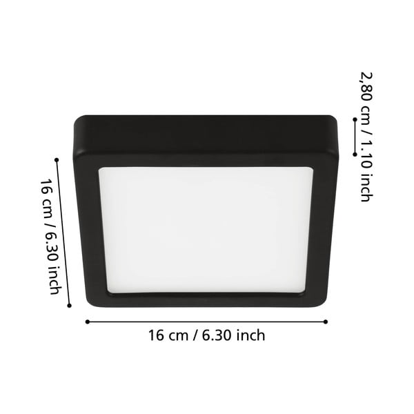 Hall LED laevalgusti 16x16 cm FUEVA 5 - EGLO-image-2