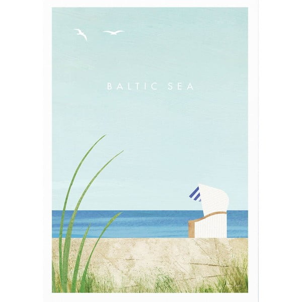 Plakat 30x40 cm Baltic Sea - Travelposter